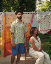 Load image into Gallery viewer, Narua Olive Button Up Shirt