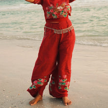 Load image into Gallery viewer, Monpura Embroidered Trousers