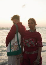 Load image into Gallery viewer, Bari Embroidered Tote