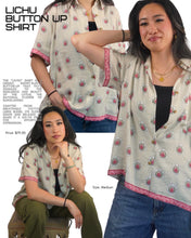 Load image into Gallery viewer, Lichu Button Up Shirt