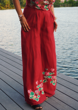 Load image into Gallery viewer, Monpura Embroidered Trousers