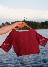Load image into Gallery viewer, Monpura Embroidered Blouse