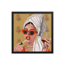 Load image into Gallery viewer, "I Am a Rich Man" Framed Poster