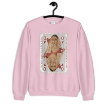 Load image into Gallery viewer, "Queen of Hearts" Unisex Sweatshirt