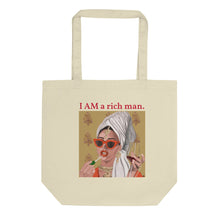 Load image into Gallery viewer, "I Am a Rich Man" Tote Bag