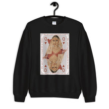 Load image into Gallery viewer, "Queen of Hearts" Unisex Sweatshirt