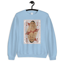 Load image into Gallery viewer, "Queen of Hearts" Unisex Sweatshirt