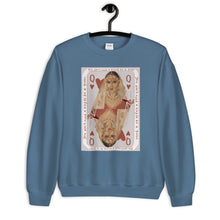 Load image into Gallery viewer, "Queen of Hearts" Unisex Sweatshirt