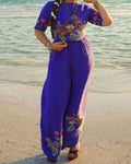 Brishti Embroidered Trousers