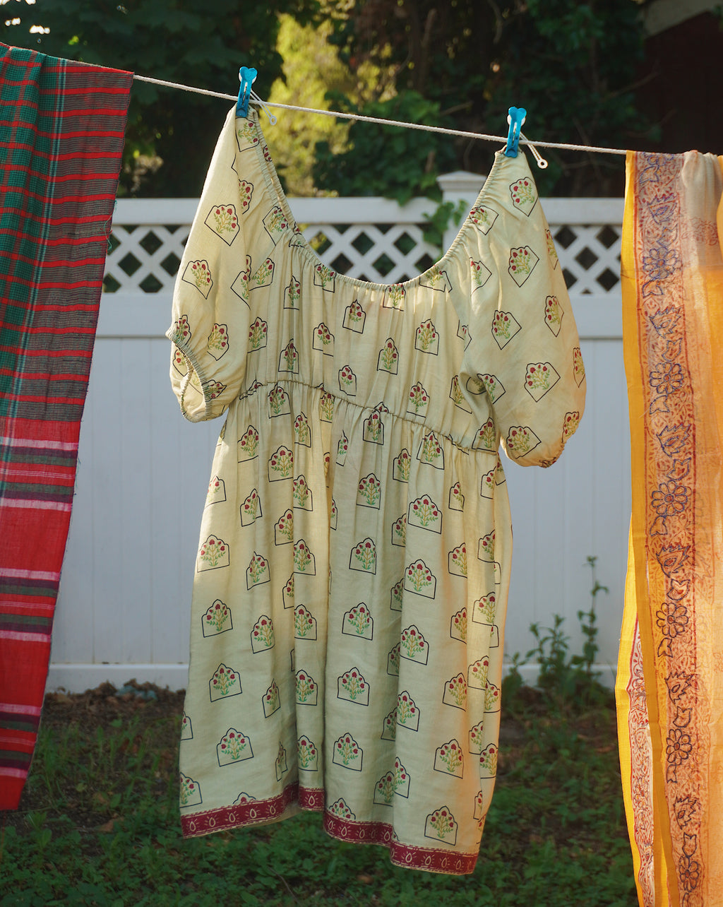 Maya Olive Babydoll Dress