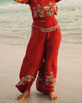 Monpura Embroidered Trousers