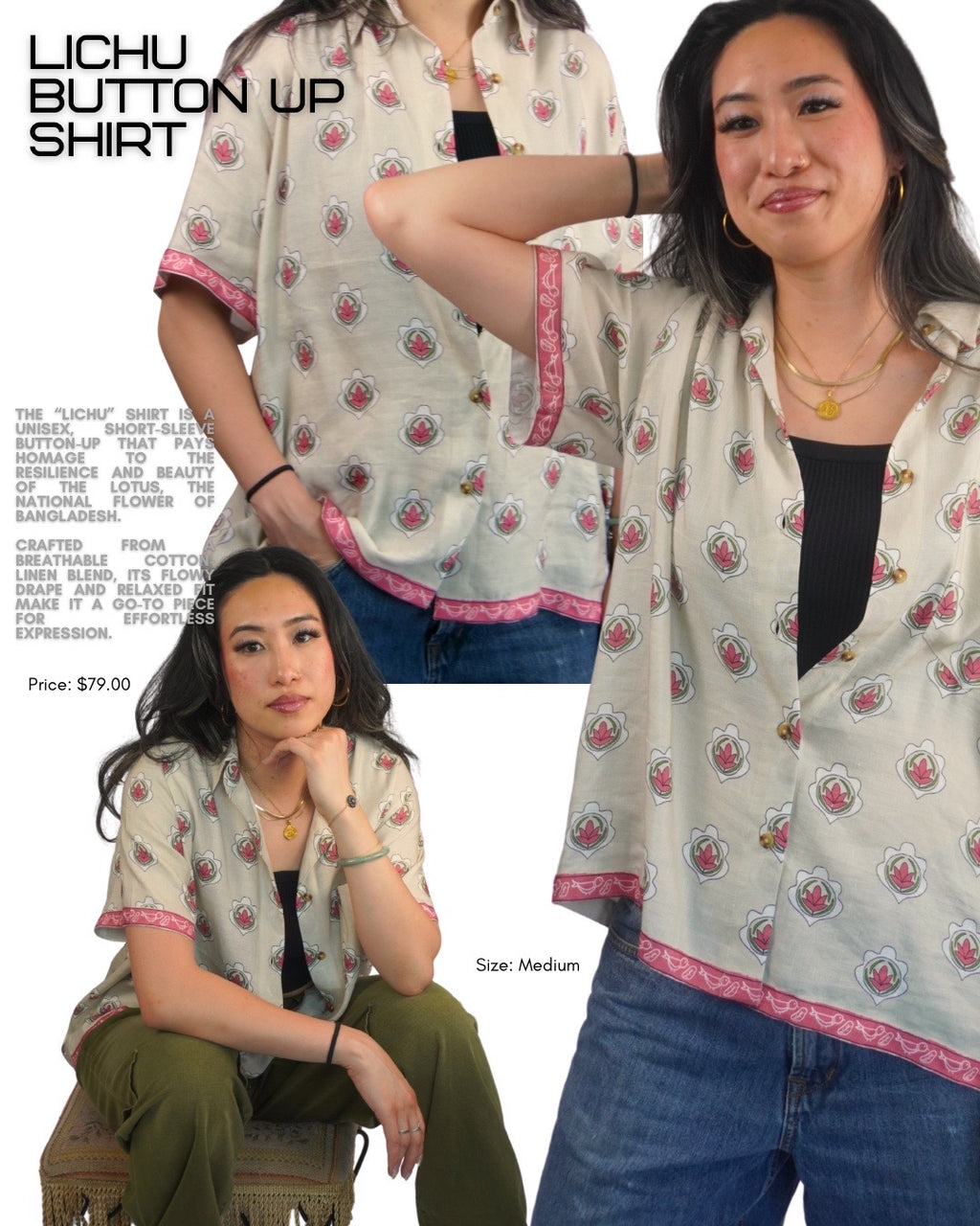 Lichu Button Up Shirt