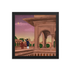 "An Alternate Universe For South Asian Parents" Framed Poster