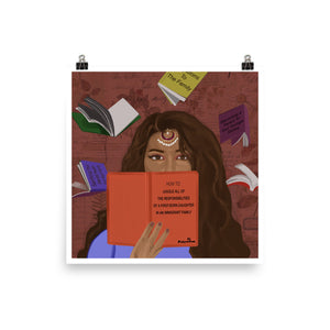 "First Borns In Immigrant Families" Poster