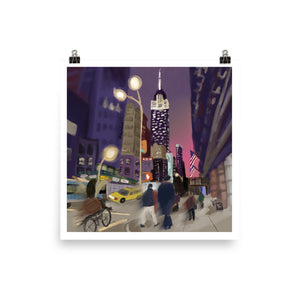 "Dreamin' in NYC" Poster
