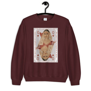 "Queen of Hearts" Unisex Sweatshirt