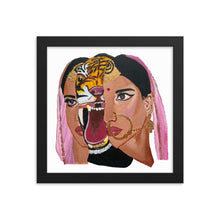 Load image into Gallery viewer, &quot;Unleash Your Inner Tiger&quot; Framed Poster
