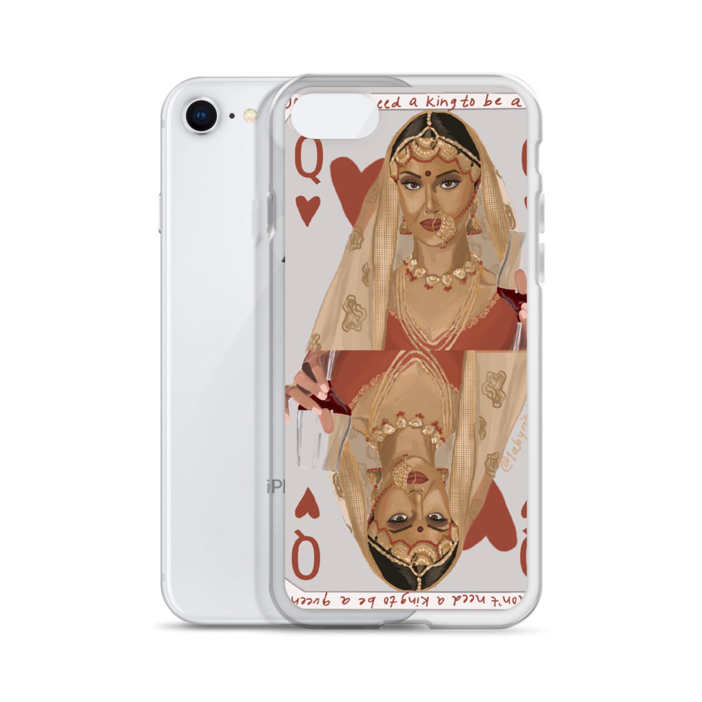 "Queen of Hearts" iPhone Case