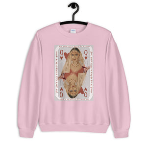 "Queen of Hearts" Unisex Sweatshirt