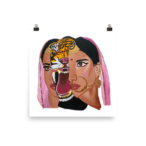 "Unleash Your Inner Tiger" Poster