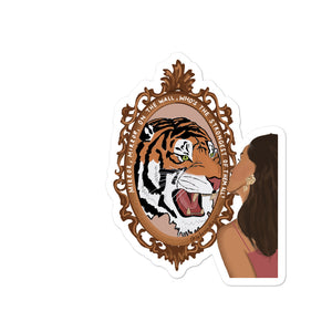 "Mirror, Mirror, On The Wall, Who's The Strongest of Them All?" Sticker
