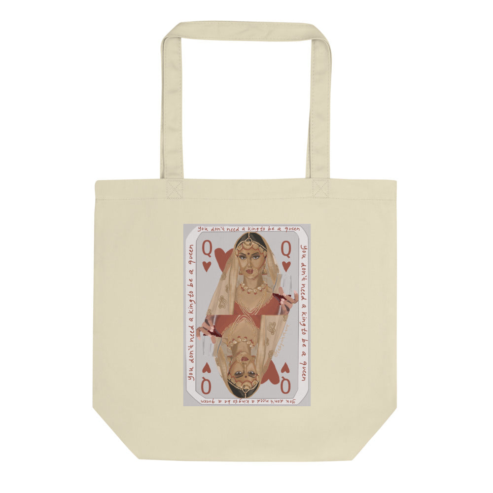 "Queen of Hearts" Tote Bag
