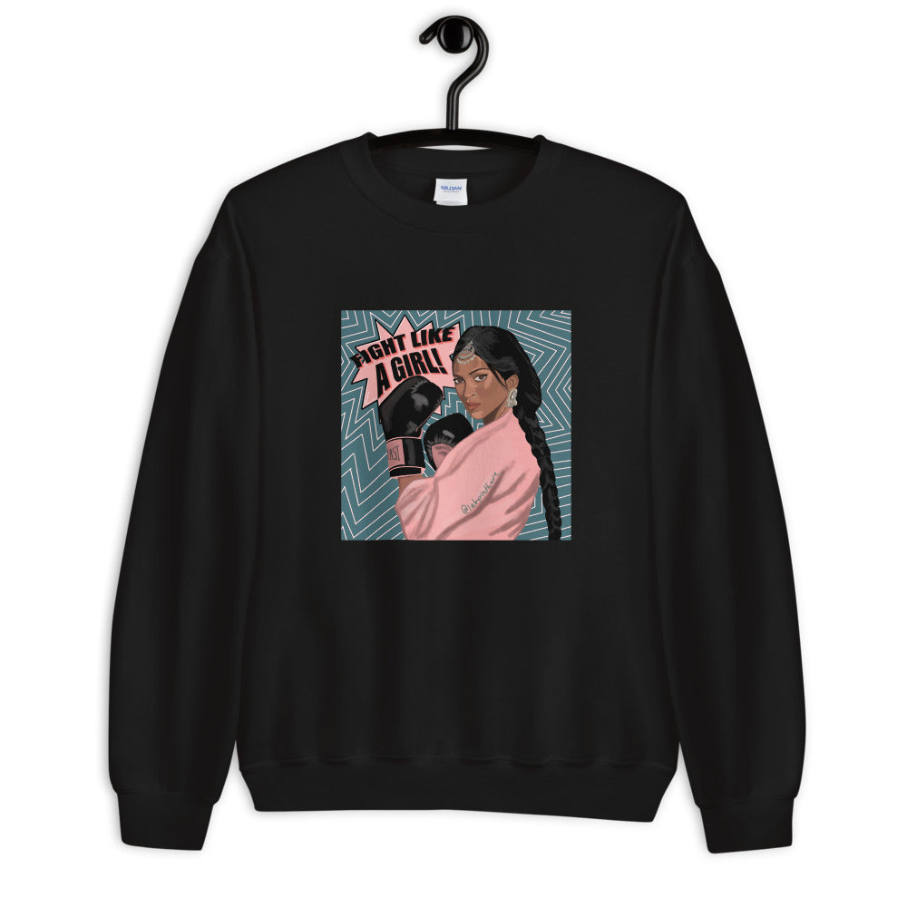 "Fight Like a Girl (Pt. 2)" Unisex Sweatshirt