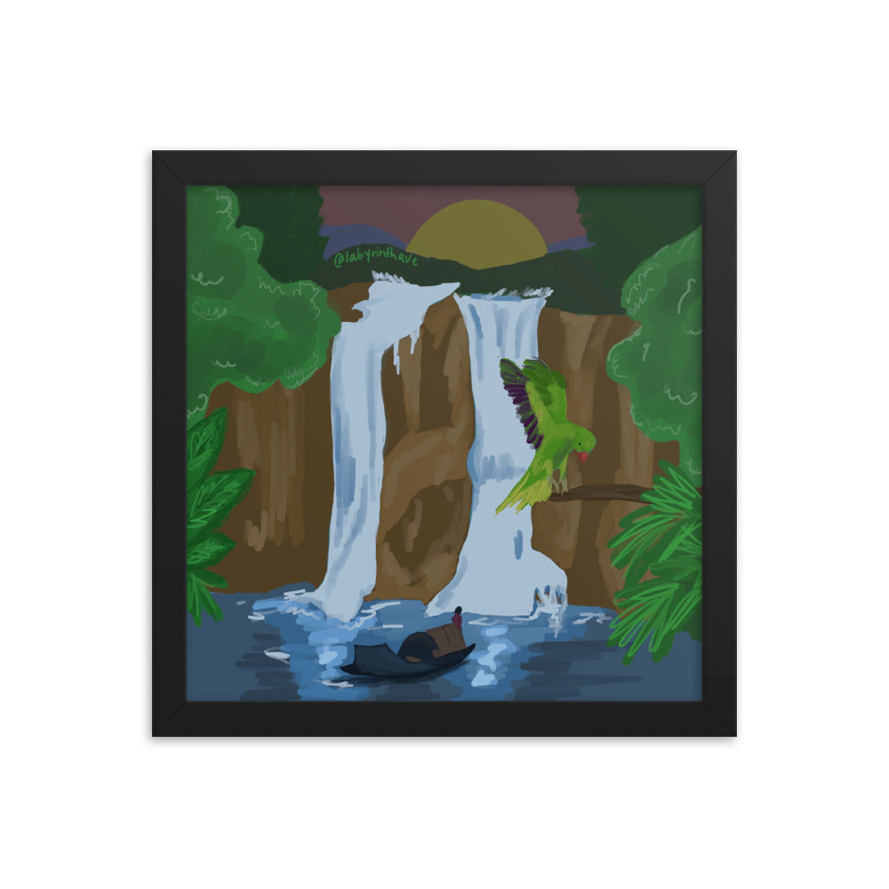 "Bangladesh Greenery" Framed Poster