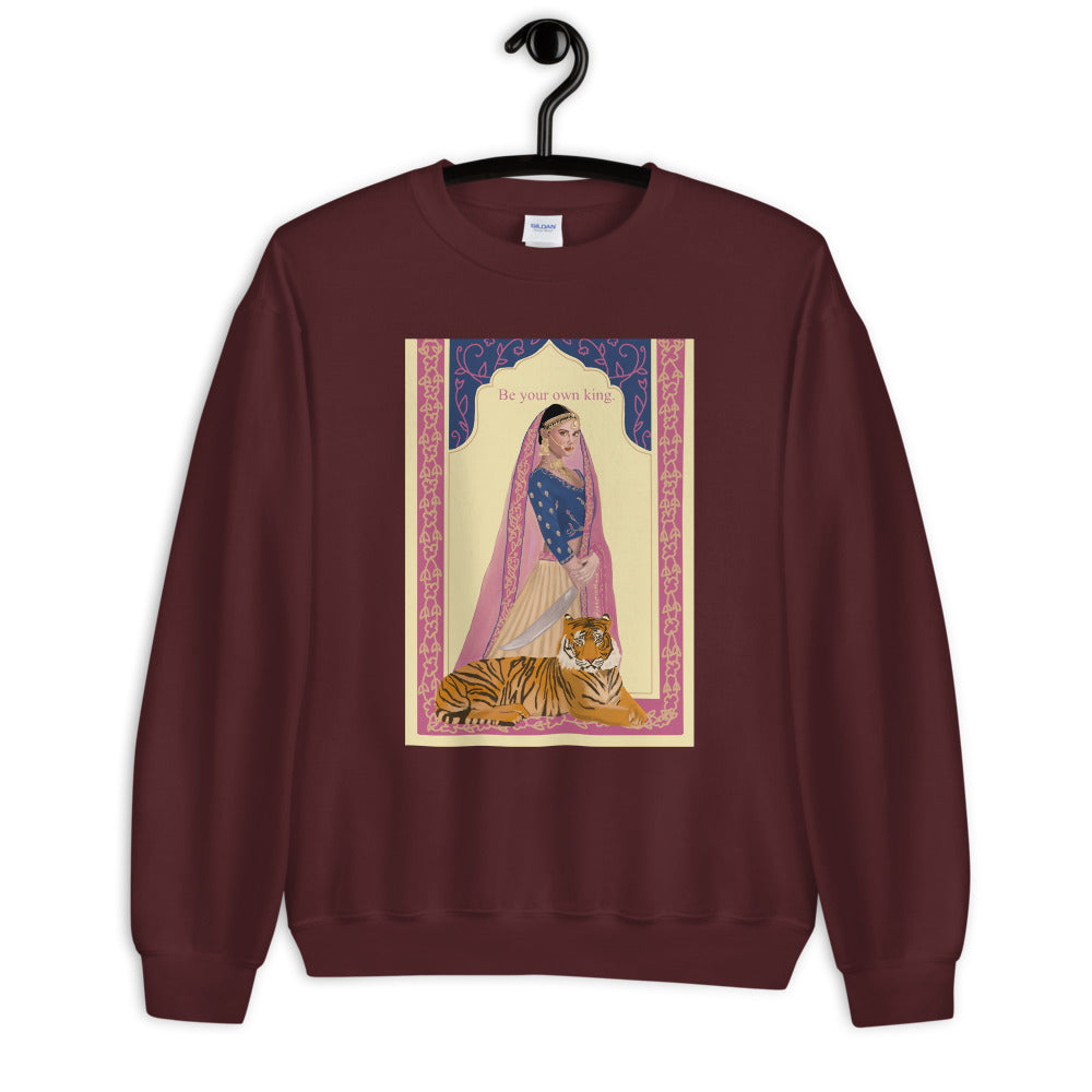 "Be Your Own King" Unisex Sweatshirt