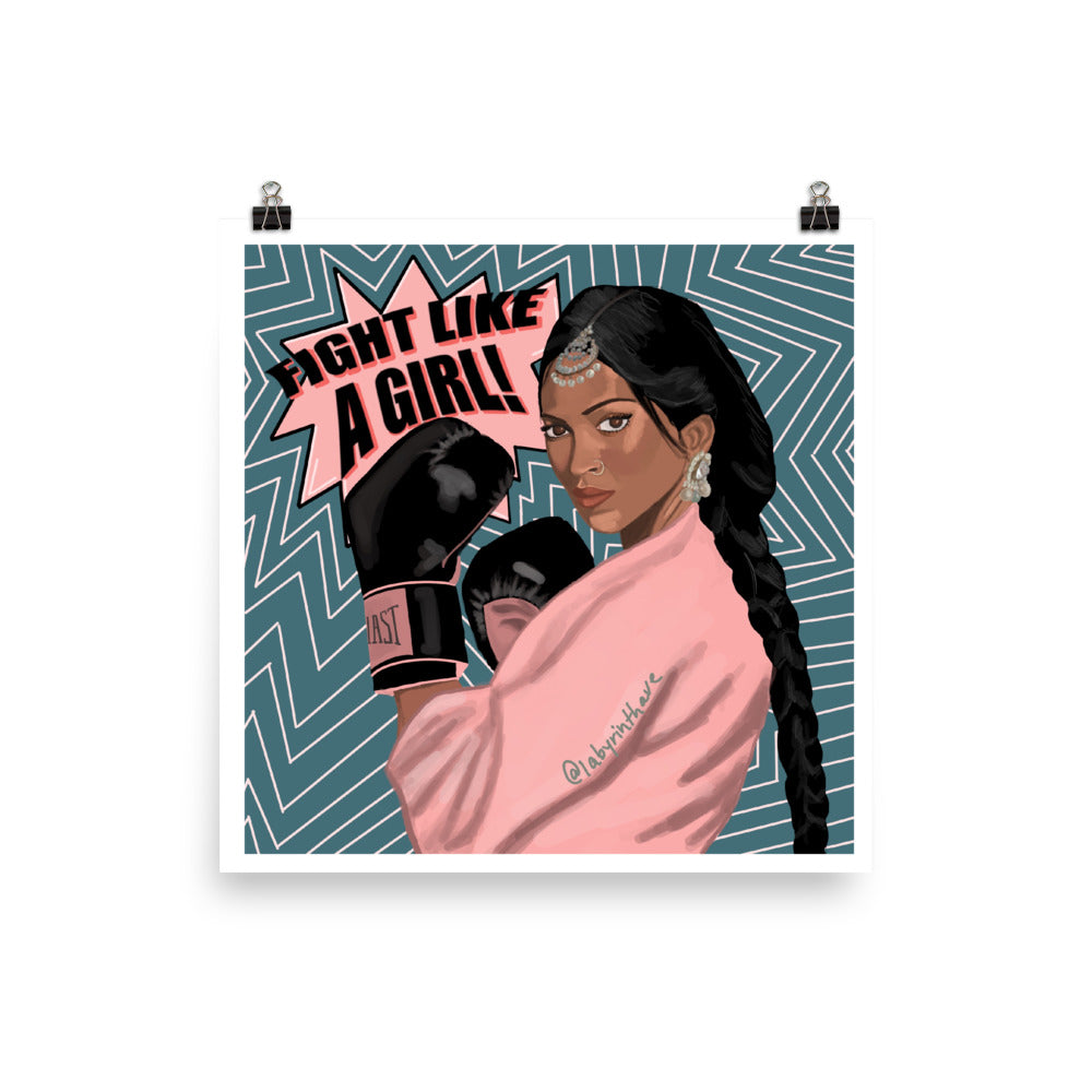 "Fight Like a Girl (Pt. 2)" Poster