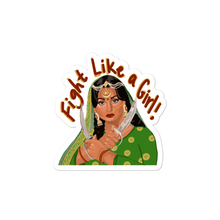 Load image into Gallery viewer, &quot;Fight Like a Girl&quot; Sticker
