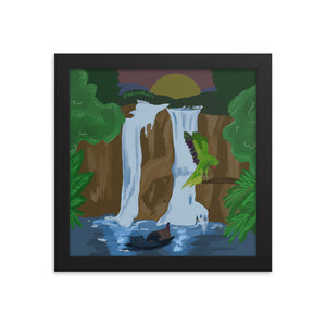 "Bangladesh Greenery" Framed Poster