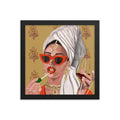 "I Am a Rich Man" Framed Poster