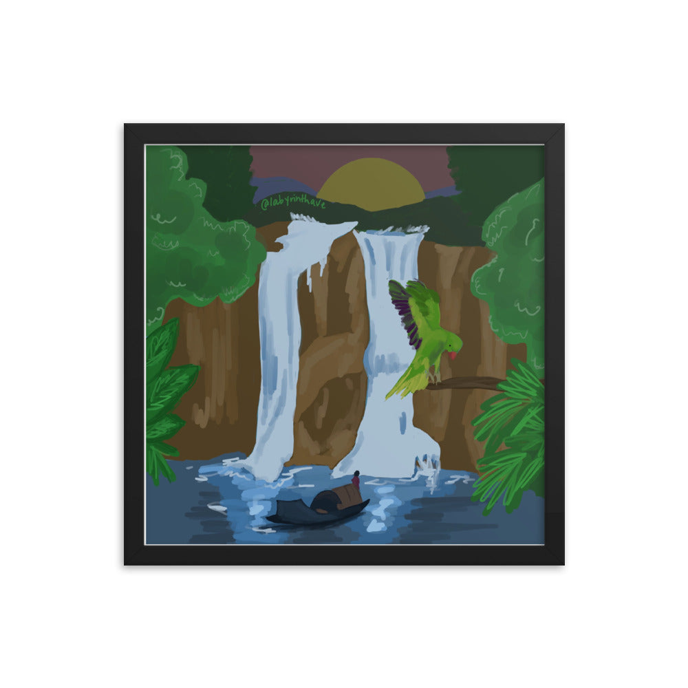 "Bangladesh Greenery" Framed Poster