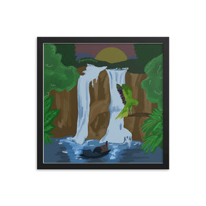 "Bangladesh Greenery" Framed Poster