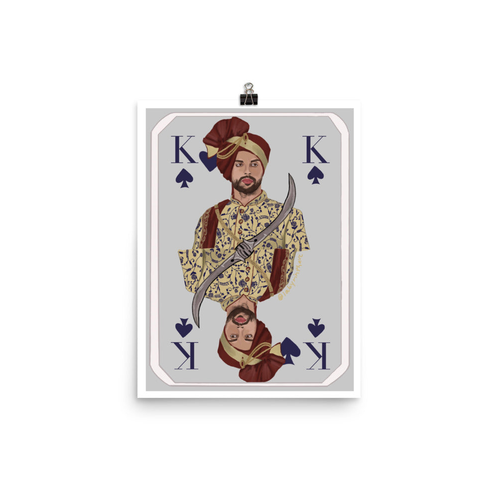 "King of Spades" Poster