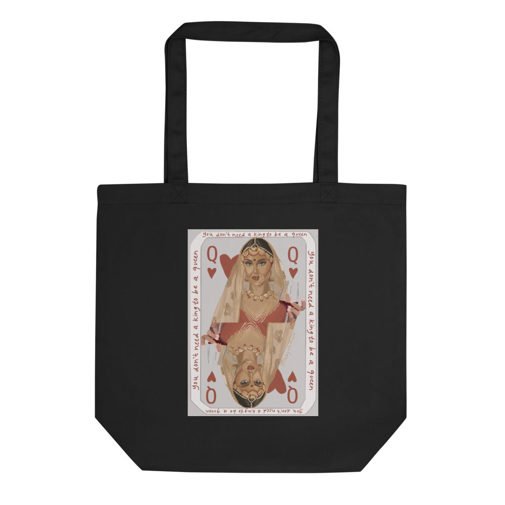 "Queen of Hearts" Tote Bag