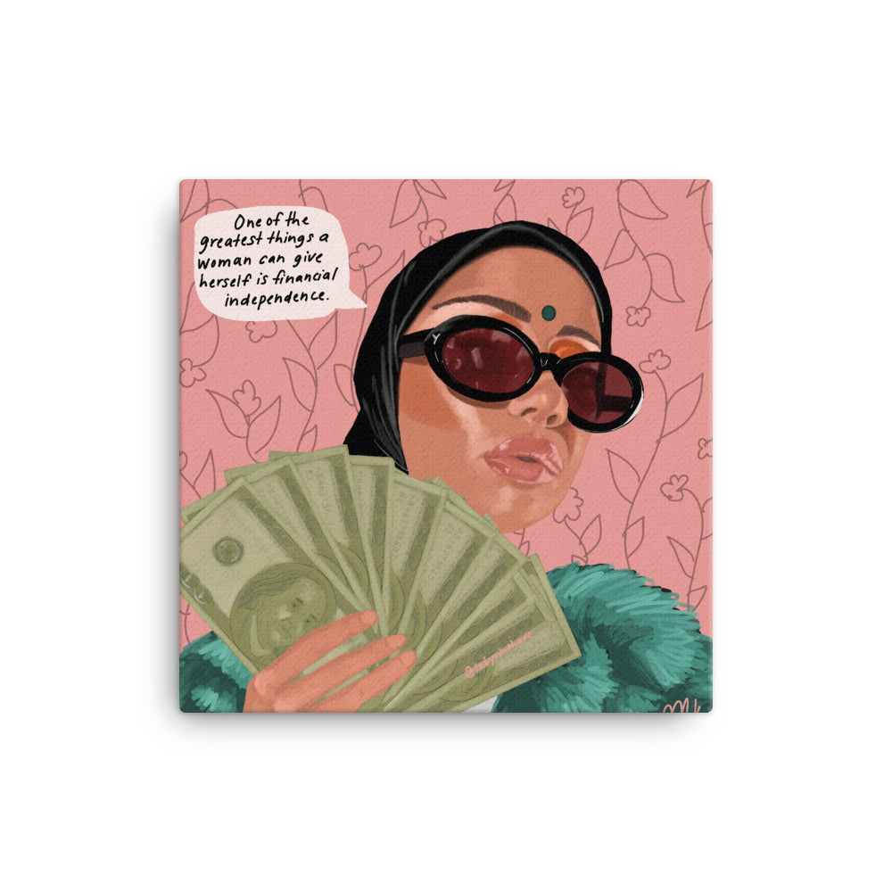"Girl Boss" Canvas