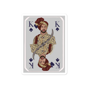 "King of Spades" Sticker