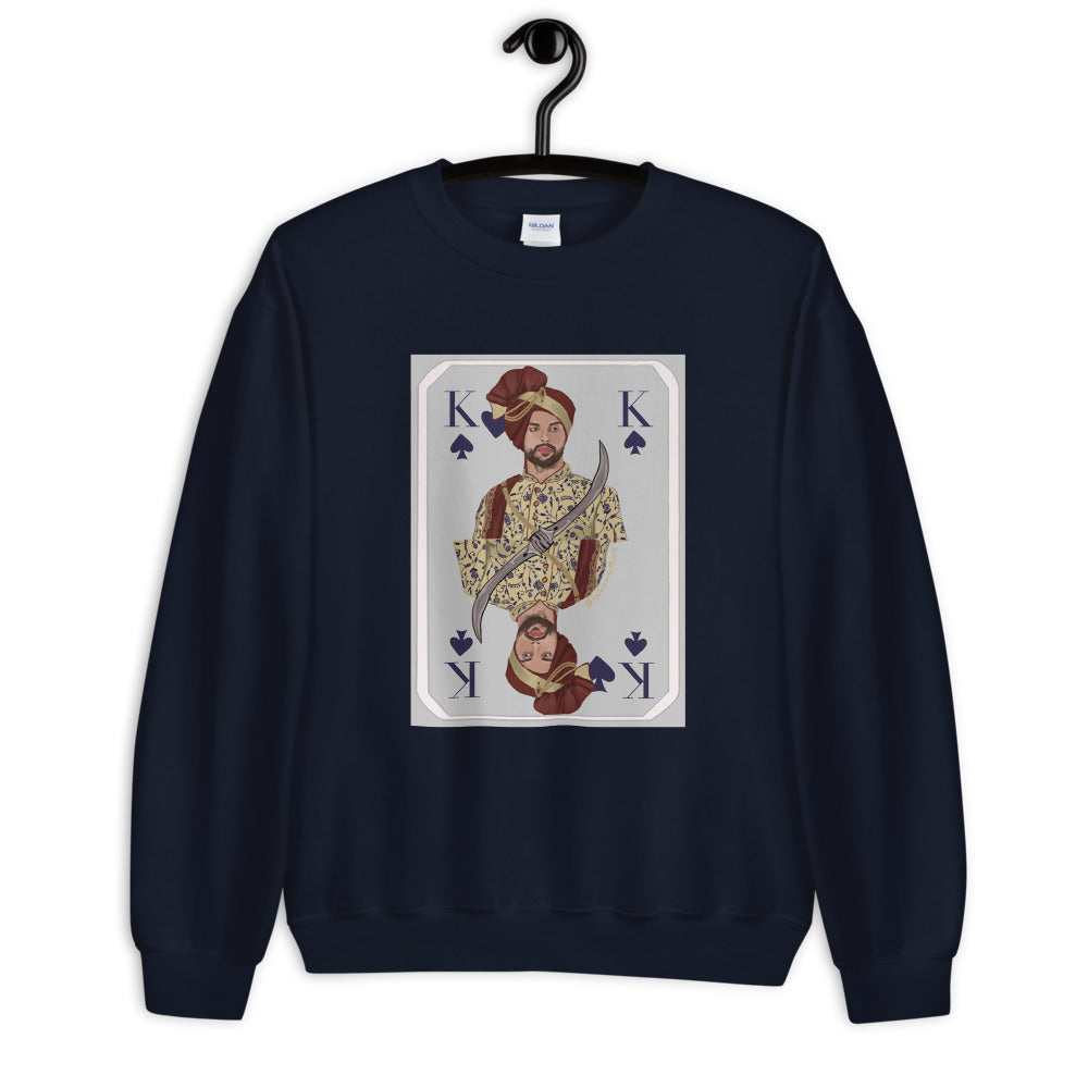 "King of Spades" Unisex Sweatshirt