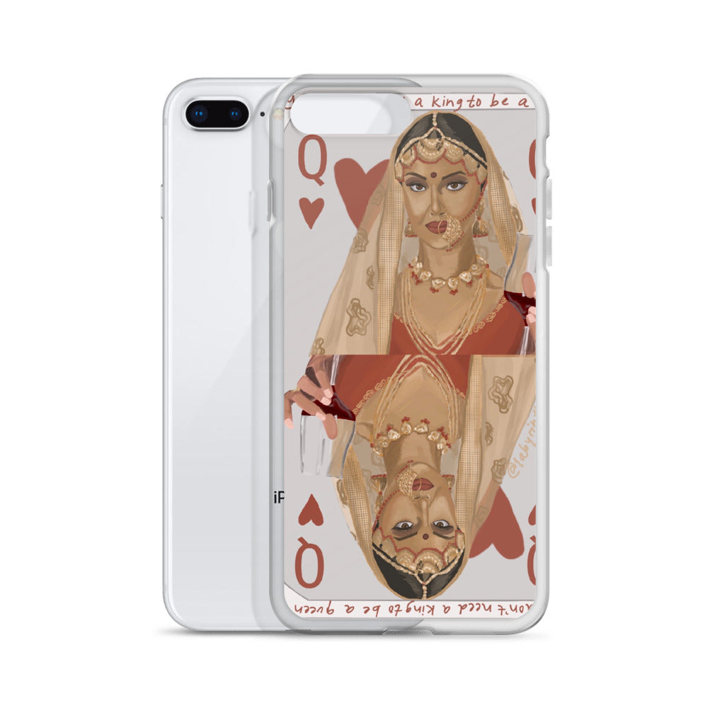 "Queen of Hearts" iPhone Case