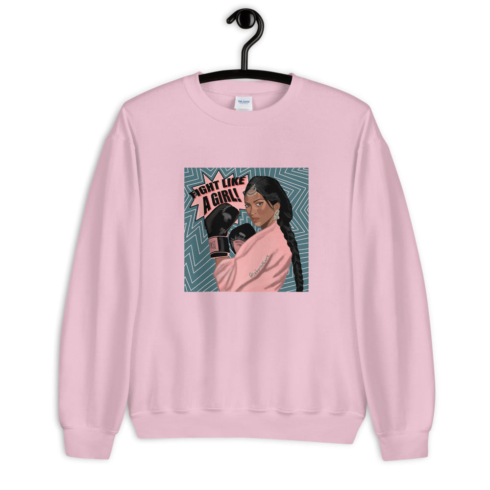 "Fight Like a Girl (Pt. 2)" Unisex Sweatshirt