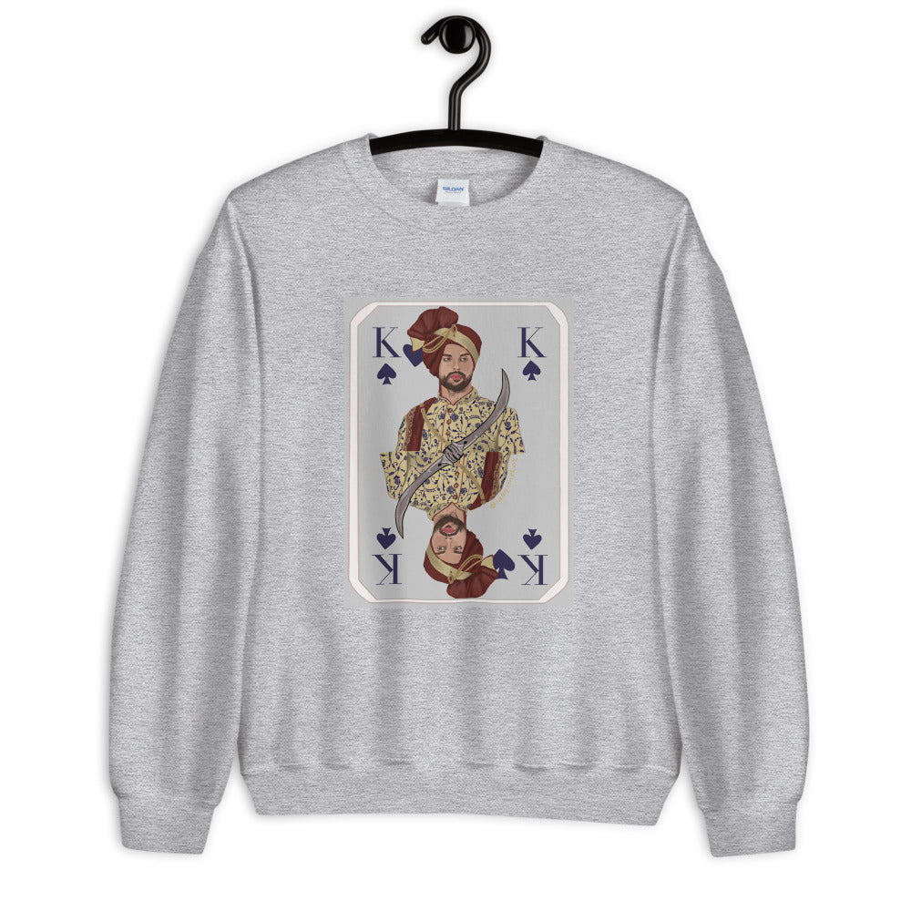 "King of Spades" Unisex Sweatshirt