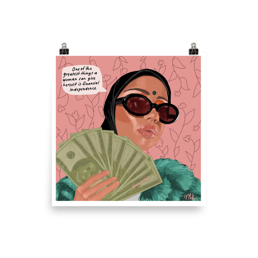 "Girl Boss" Poster