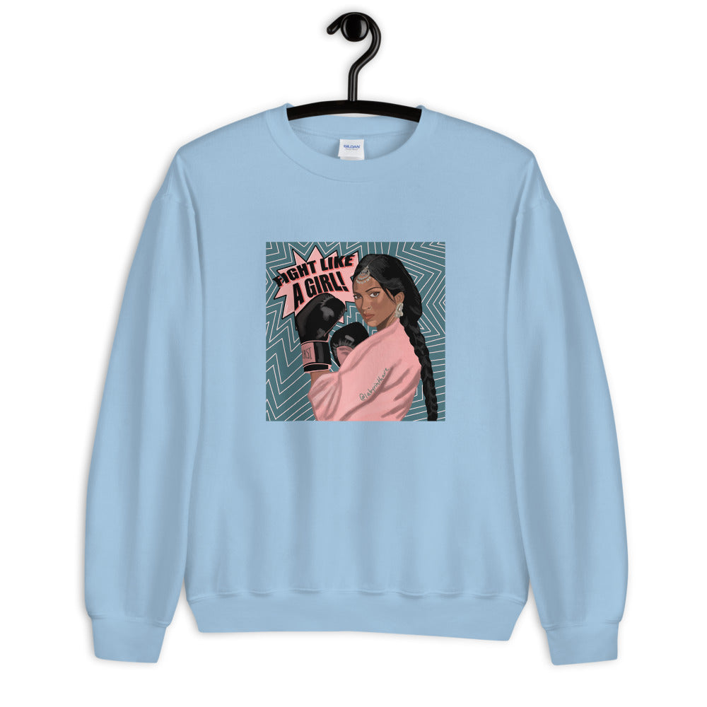 "Fight Like a Girl (Pt. 2)" Unisex Sweatshirt