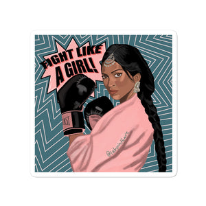 "Fight Like a Girl (Pt. 2)" Sticker