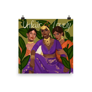 "Unfair & Lovely" Poster