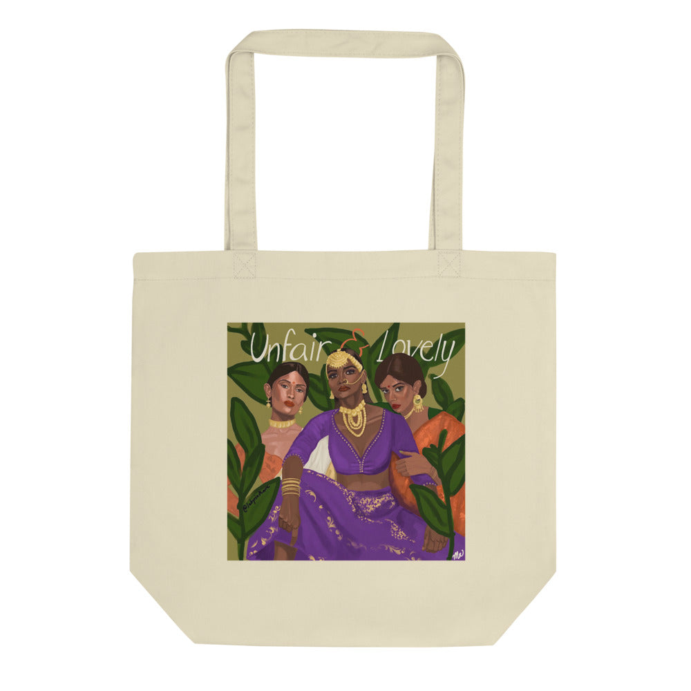 "Unfair and Lovely" Tote Bag