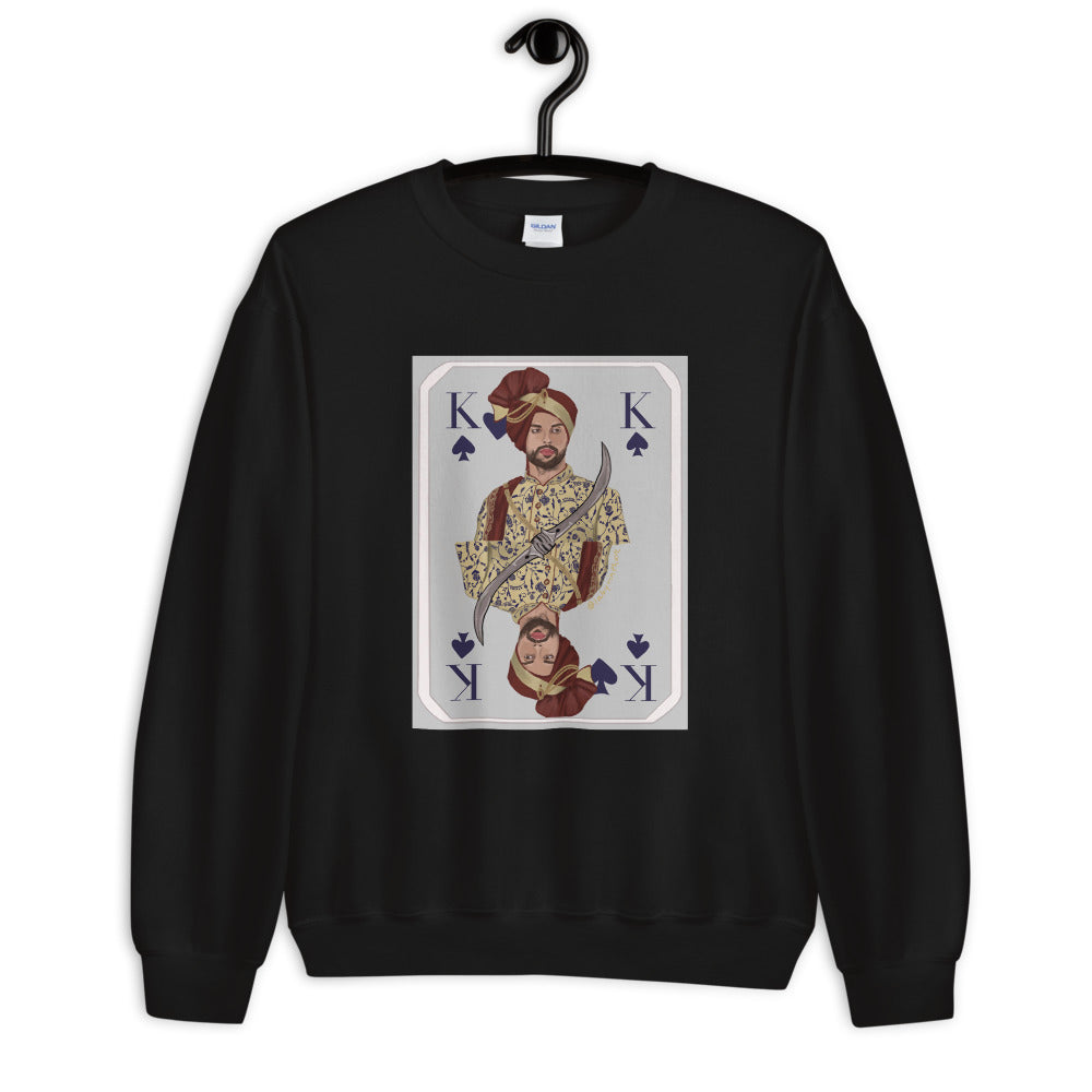 "King of Spades" Unisex Sweatshirt