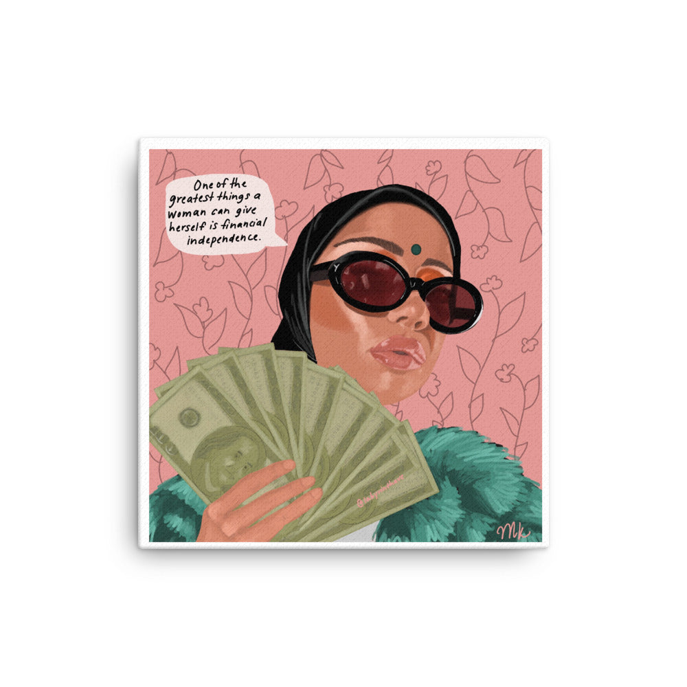 "Girl Boss" Canvas